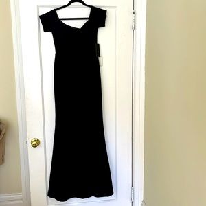Black formal dress